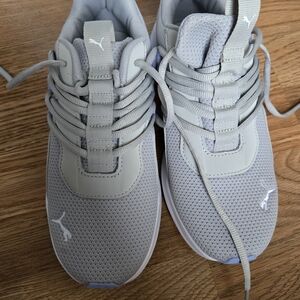 Puma Womens Gray Sneakers